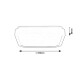 Rabalux 71255 koupelnové stropní LED svítidlo Samira 25 x 25 cm, černá - thumb (2)