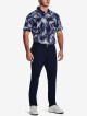 Under Armour pánské funkční tričko s krátkým rukávem ISO-CHILL GRPHC PALM POLO 1377367-410 modré - thumb (1)