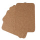 Korková podložka pod hrnec, 39 x 29 x 0,3 cm, 4 ks, L - thumb (0)