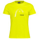 Dámské tričko Head  Club Lara T-Shirt Women Dark Yellow M - thumb (0)