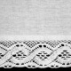 ArtFir Krátká záclona VINCE P | bílá 150 x 40 cm - thumb (3)