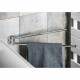 AQUALINE RB121 Rumba otočný držák ručníků dvojitý, 45 cm, stříbrná - thumb (1)