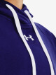 Dámská mikina Under Armour  Rival Fleece HB Hoodie-BLU S - thumb (2)