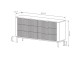 ArtLas Komoda WILLS 163 6S - thumb (5)