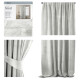 ArtFlhf Stínicí závěs VELVET PLEAT P | 140 x 270 cm Barva: Bílá - thumb (8)