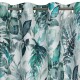 ArtFir Závěs ADELINE K | modré květiny 140 x 250 cm - thumb (4)