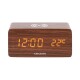 Karlsson 5933DW LED budík/hodiny s nabíjením 15 cm - thumb (3)