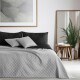 DecoKing Přehoz na postel Axel šedá/černá, 170 x 210 cm - thumb (1)