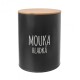 Orion Plechová dóza na hladkou mouku BLACK - thumb (0)