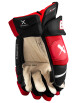 Hokejové rukavice Bauer Vapor 3X PRO black/red Intermediate 13 palců - thumb (1)