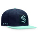 Pánská kšiltovka Fanatics  Authentic Pro Game & Train Snapback Seattle Kraken - thumb (2)