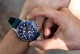 Vostok Europe Expedition South Pole Solar Power Chronograph VR42-592A762S - Modrý silikonový řemínek - thumb (5)