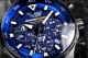 Vostok Europe Expedition South Pole Solar Power Chronograph VR42-592A762S - Modrý silikonový řemínek - thumb (4)