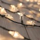 DecoKing Světelný vánoční řetěz Hvězdičky teplá bílá, 100 LED - thumb (3)