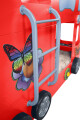 Artplast Dětská patrová postel HAPPY BUS | červený 90 x 190 cm - thumb (14)