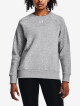 Dámská mikina Under Armour  Rival Fleece Crew-GRY S - thumb (0)