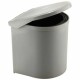 Elletipi Vestavný odpadkový koš RING, 10 l, šedá - thumb (0)