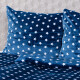 4Home povlečení mikroflanel Stars modrá, 140 x 200 cm, 70 x 90 cm - thumb (2)