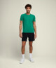 Pánské tričko Wilson  M Team Seamless Crew Courtside Green L - thumb (2)