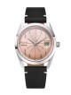 Nivada Grenchen Antarctic Salmon Spider - Black leather White Stitching - thumb (0)