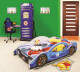 Artplast Dětská postel AUTO MINI MAX | modré 80 x 160 cm - thumb (1)