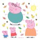 Samolepicí dekorace Pepa pig Clasic, 30 x 30 cm - thumb (0)