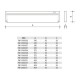 Panlux Kuchyňské LED svítidlo Versa, š. 34,5 cm, 5 W, IP20 - thumb (3)