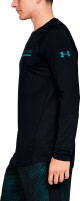 Pánské tričko Under Armour MK1 MK1 LS Wordmark Black S - thumb (3)