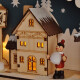 Solight LED adventní kalendář  horská chata, 10x LED, 50x40cm, 2x AA - thumb (6)