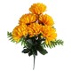 Umělý svazek Chryzantém, tmavě žlutá, výška 58 cm - thumb (0)