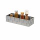 Compactor Úložný organizér do zásuvky Compactor TEX - košík L, 30 x 12 x 7 cm, šedý, L - thumb (2)