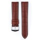 Řemínek Hirsch George - zlatohnědý - 22 mm - L – Standardní délka (doporučujeme) - 20 mm - Stříbrná - thumb (1)