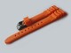 Silikonový řemínek Vostok Europe pro VK61-571F612 - oranžový/černá spona - thumb (2)