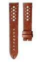 Kožený řemínek Biatec | Hnědý Racing - 20 mm - Bez spony - thumb (0)