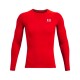 Pánské tričko Under Armour  HG Armour Comp LS-RED M - thumb (0)