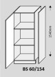 ArtExt Double system BS 60/154 ke kuchyňským linkám Barva korpusu: Grey - thumb (1)
