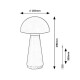 Rabalux 76007 stolní LED lampa Ishtar, 3 W, černá - thumb (4)