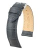 Řemínek Hirsch Duke - šedý - 16 mm - M – Střední délka - 14 mm - Stříbrná - thumb (0)