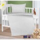 Bellatex Dětský set polštáře a přikrývky Kosočtverce šedá, 75 x 100 cm, 42 x 32 cm - thumb (0)