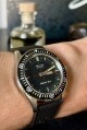 Nivada Grenchen Antarctic Diver 32044A17 - Brown Leather White Stitching - thumb (29)