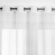 Homede Záclona Kresz Eyelets silver, bílá, 140 x 290 cm - thumb (4)