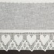 ArtFir Krátká záclona DORIS P | krémová 150 x 30 cm - thumb (3)