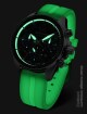 Vostok Europe Space Race Chrono Line 6S20-325A741S - Bílý silikonový řemínek (luminiscenční) - thumb (5)