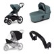 Městský kočárek Thule Urban Glide 4-wheel Mid blue + korbička Mid blue AKČNÍ SET 4V1 - thumb (0)