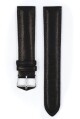 Řemínek Hirsch Merino - černý, mat - 20 mm - M – Střední délka - 18 mm - Zlatá - thumb (2)
