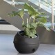 Bama Plastový obal na květináč Sfera antracit, 41 x 32 cm - thumb (0)
