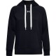 Dámská mikina Under Armour  Rival Fleece HB Hoodie black XS - thumb (2)