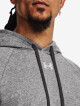 Pánská mikina Under Armour  Rival Fleece Hoodie-GRY XL - thumb (2)
