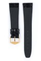 Řemínek Hirsch Prestige Crocodile - černý - 14 mm - M – Střední délka - 12 mm - Zlatá - thumb (2)