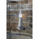 AQUALINE 37007 Chrom line police do sprchy závěsná, 22 x 70 x 20 cm, stříbrná - thumb (1)